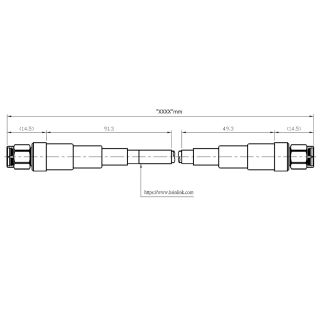 HS-Reinforced-SMAM To Reinforced-SMAM With SUF402 Cable XXcm (18G)_Web3